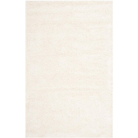 Safavieh Contemporary Rectangle Premium Shag Rug; Ivory - 2 x 16 ft. SG180-1212-216